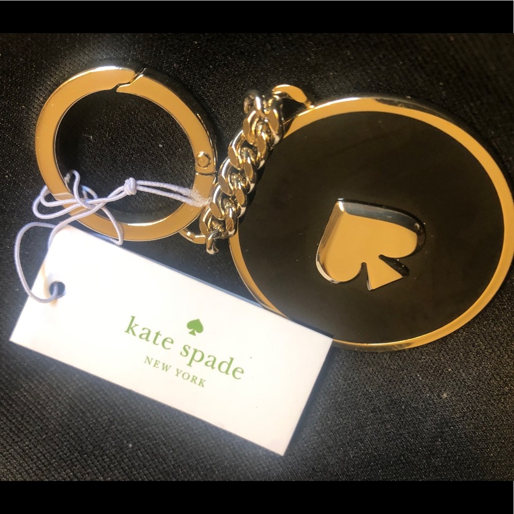 NWT KATE SPADE LOGO KEYFOB
